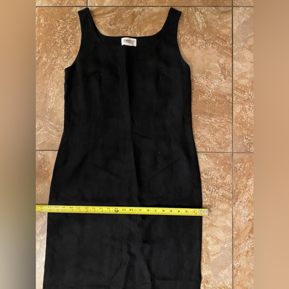 Ports International size 8 black linen dress - Picture 7 of 7